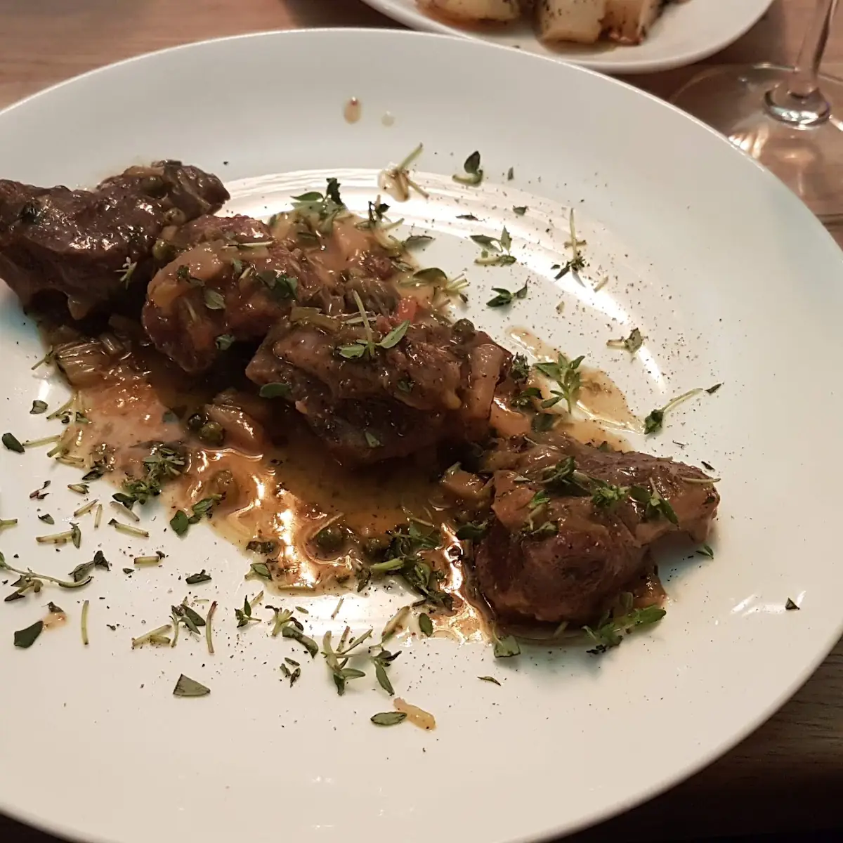 Rinderbacken, CULINA
