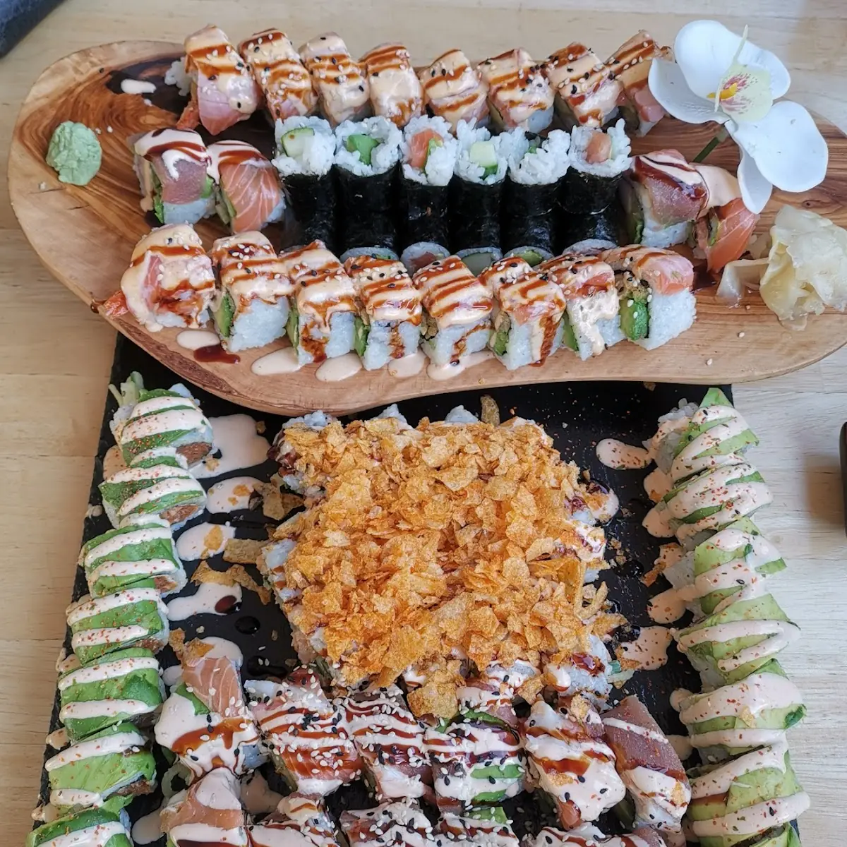 Mega, Chi Asian Kitchen and Sushi