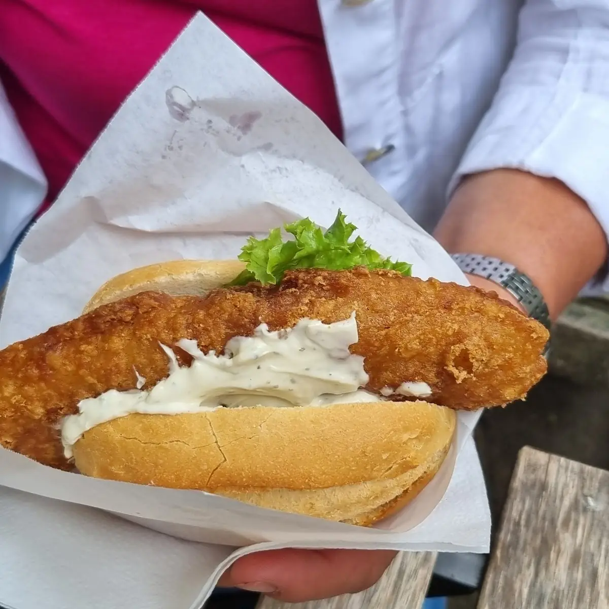 Backfisch Mit Semmel