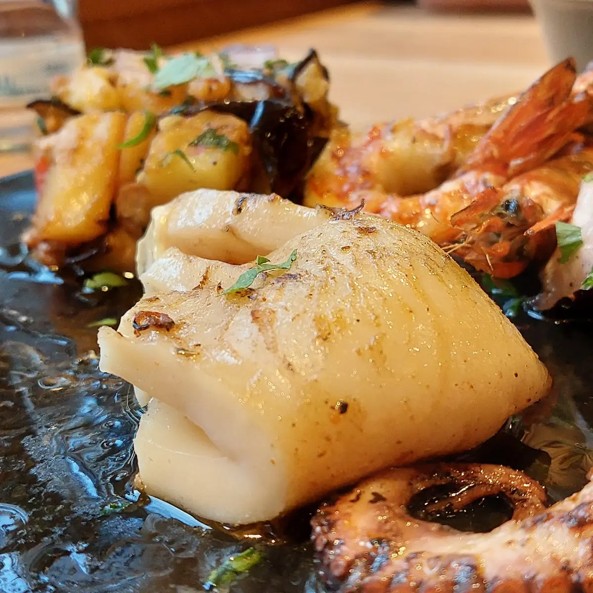 Fischplatte Oder Meeresfrüchteplatte, Yamas GastroBar