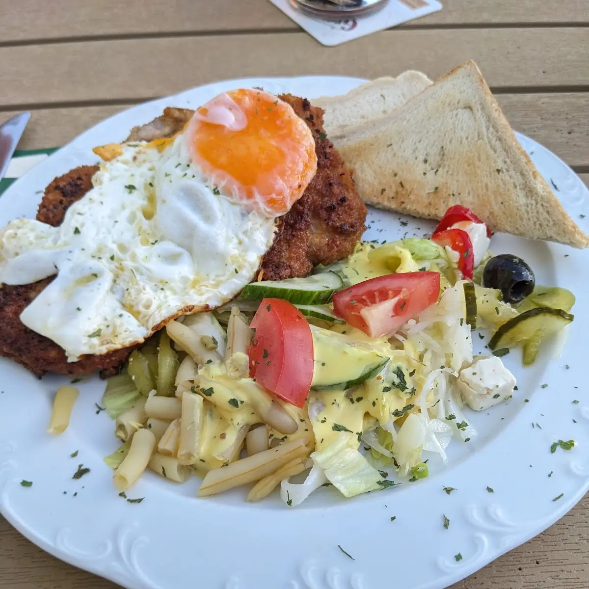 Krüstchen, Schneider in der Ried