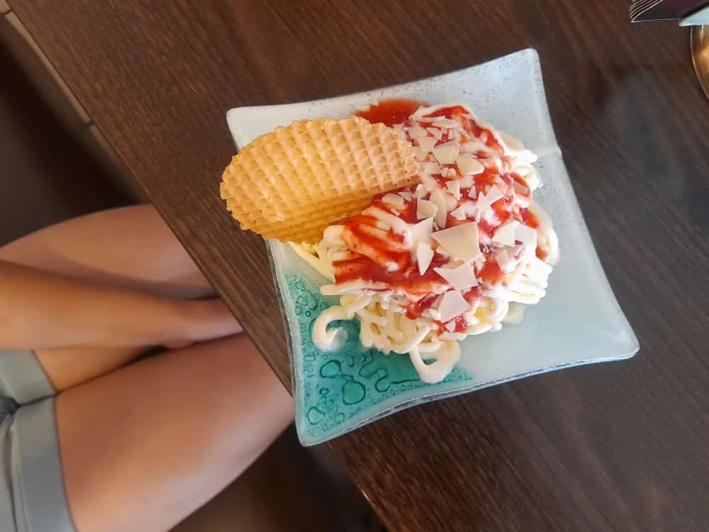 Spaghetti Eis