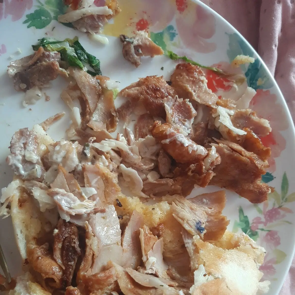 Plastik In Döner Blau