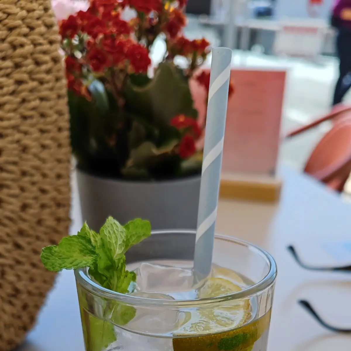 Minty Lime Eistee