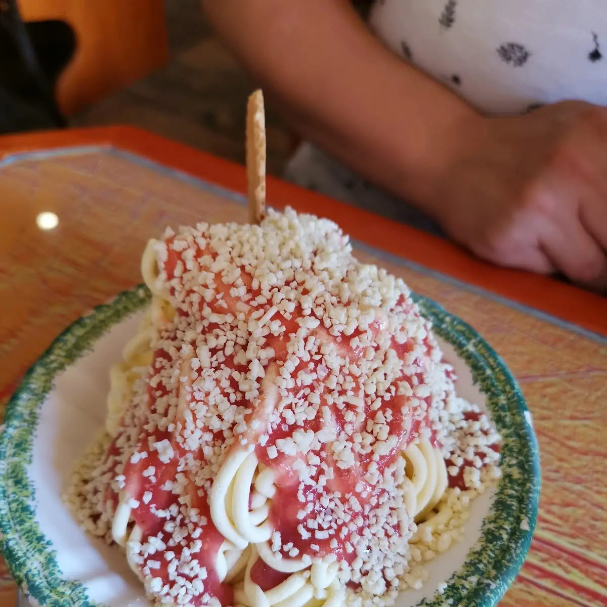 Spaghetti Eis