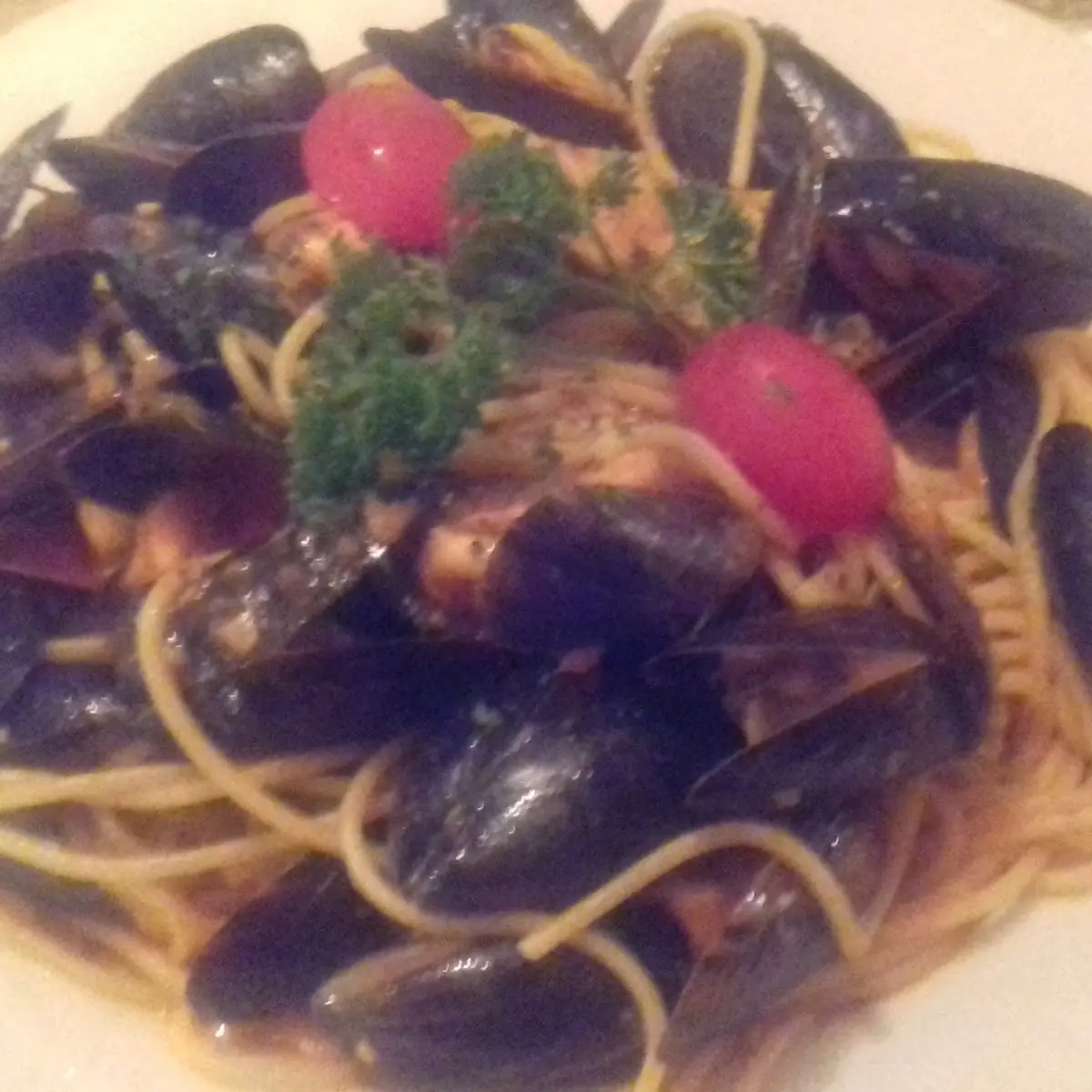 Spaghetti Mit Muscheln