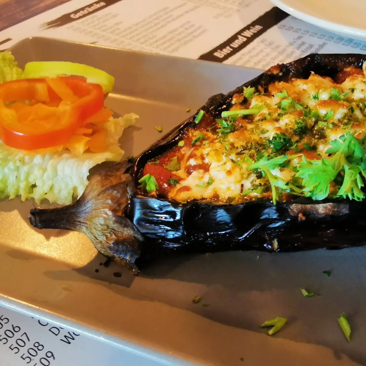 Aubergine Gegrillt