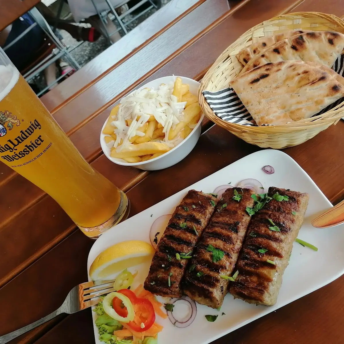 Gefülltes Steak