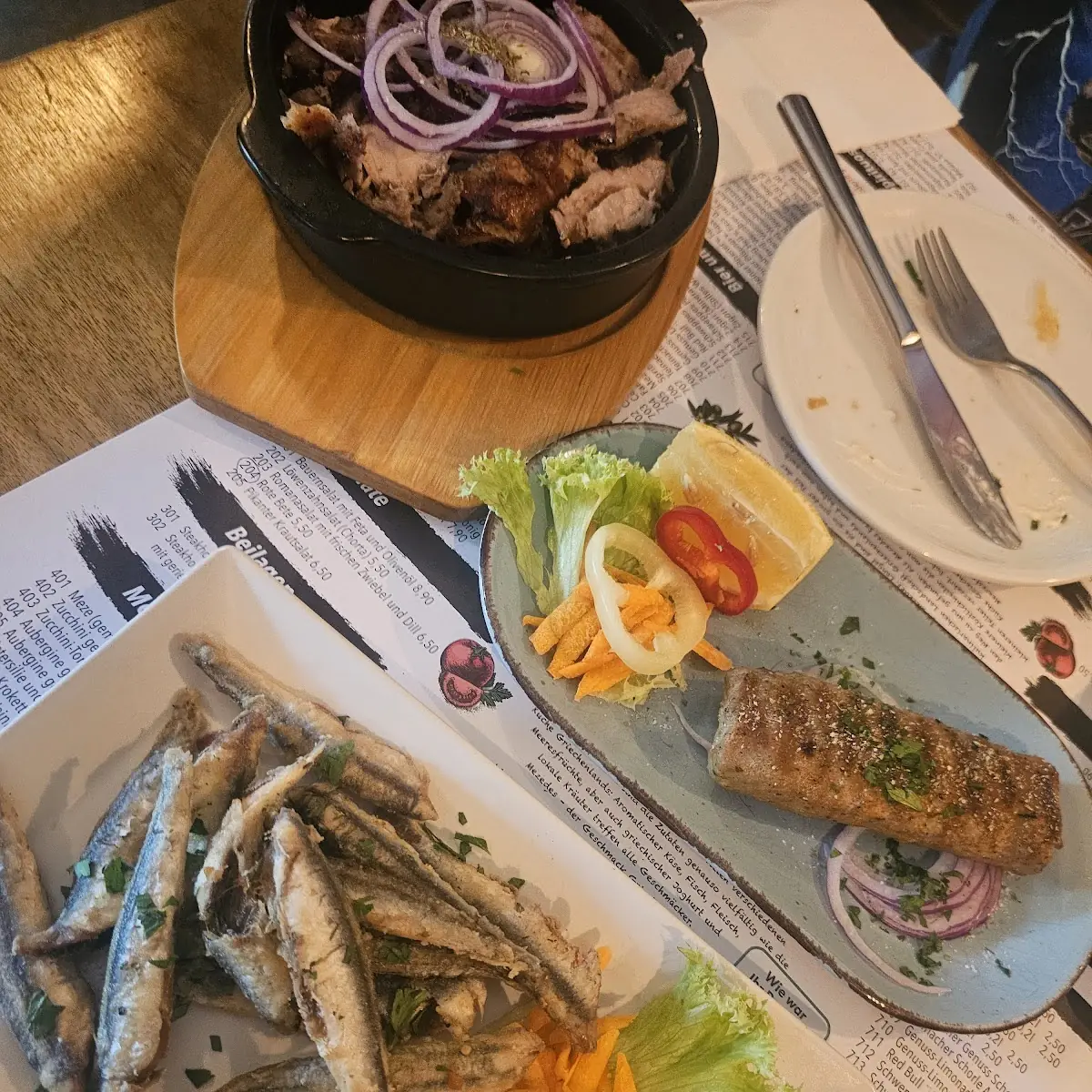 Sardellen Gebraten
