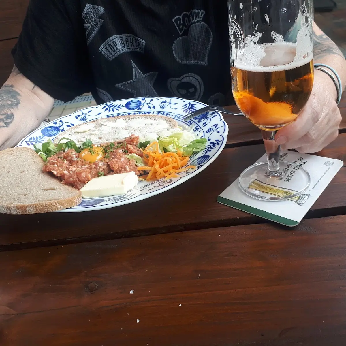 Hackepeter, Gasthof Störmthal