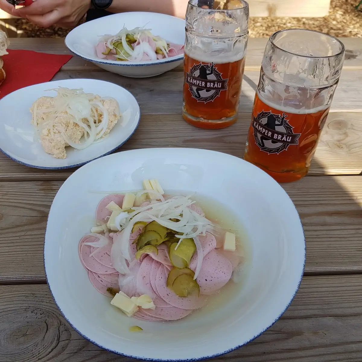 Salads, Kämper Bräu Biergarten