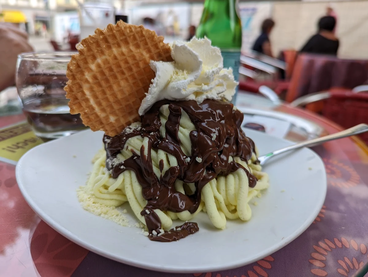 Spaghetti Nutella Eis