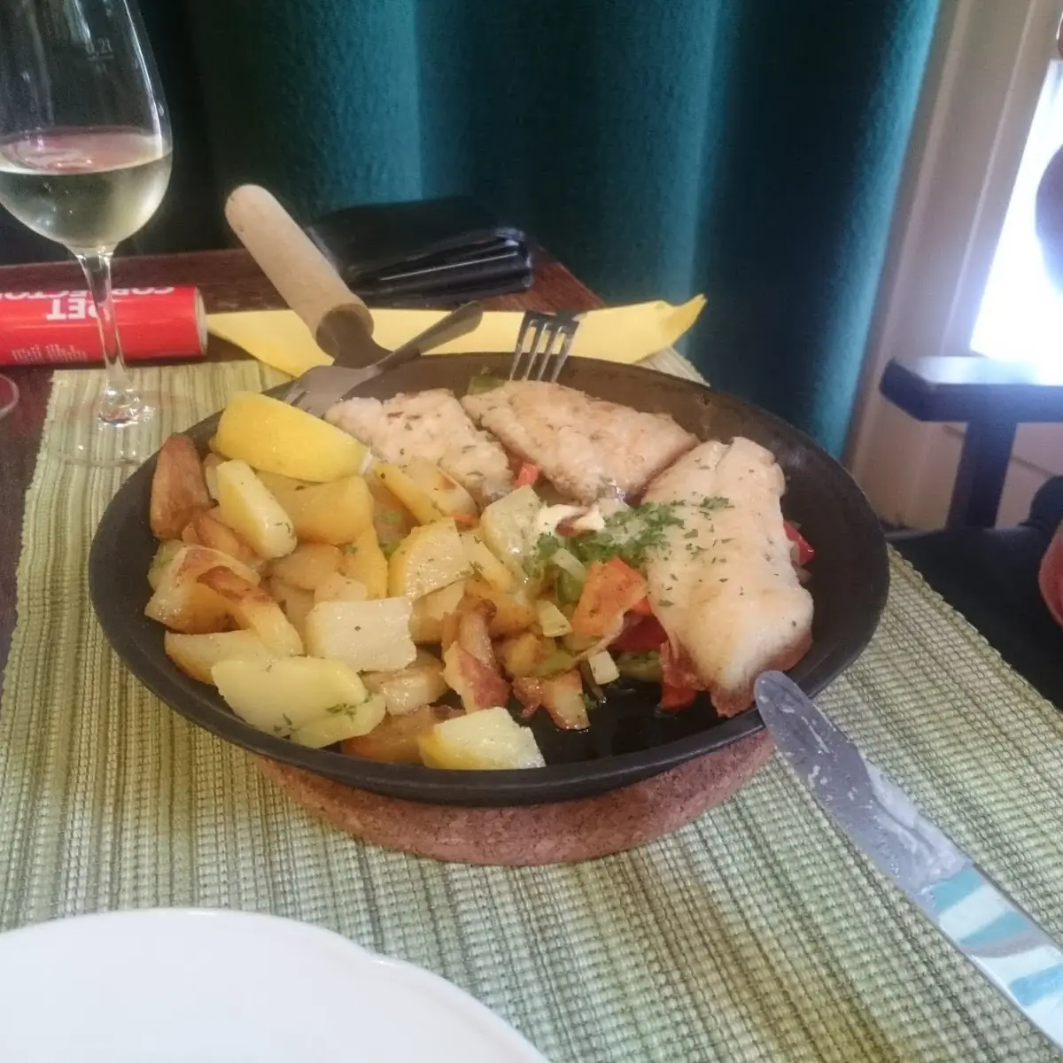 Pannfisch, Restaurant Minna