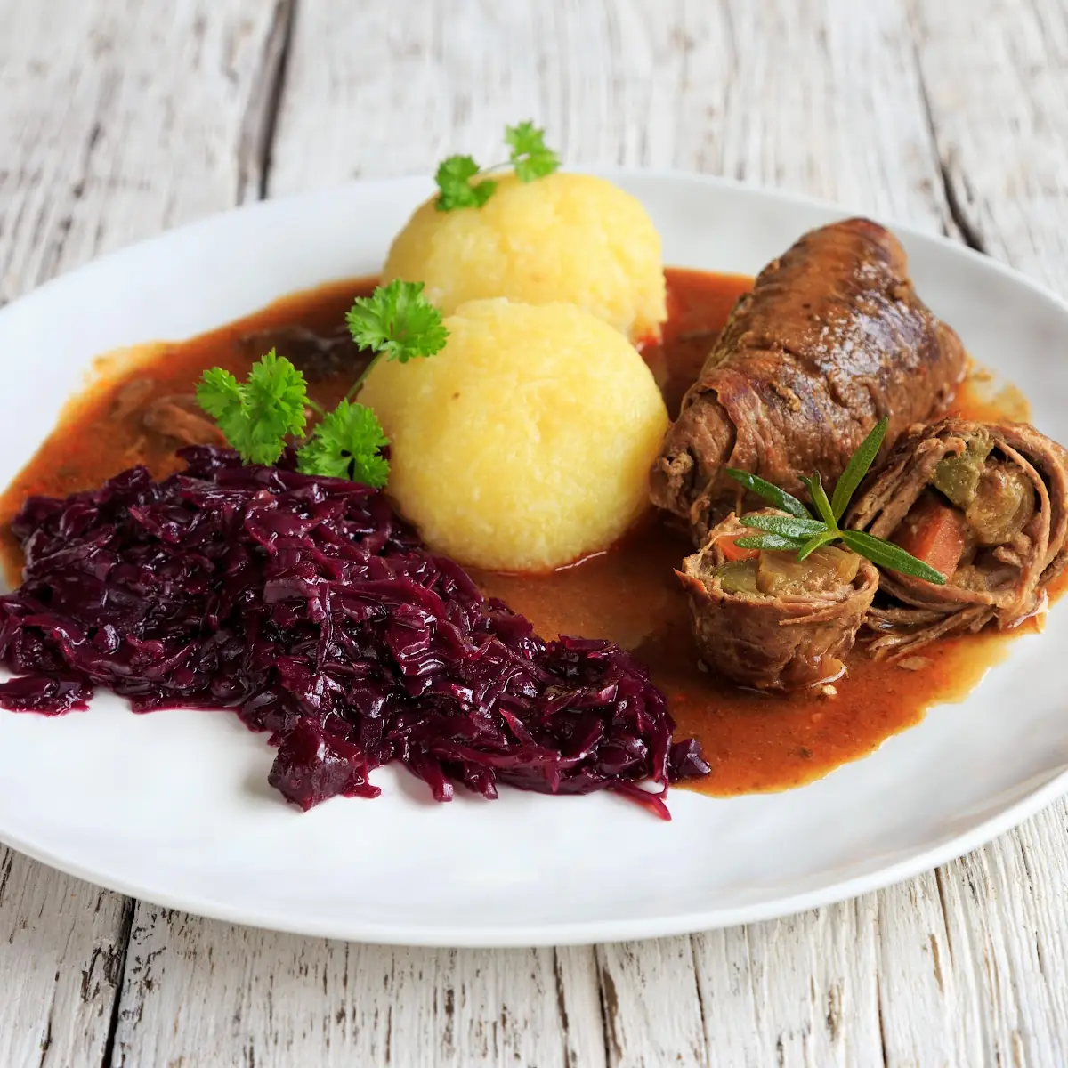 Rouladen, Restaurant Minna