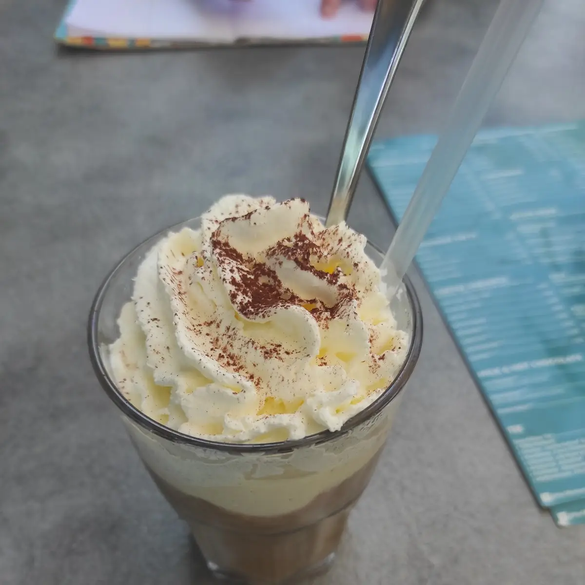 Eisschokolade, Restaurant Strandbad Reichenau