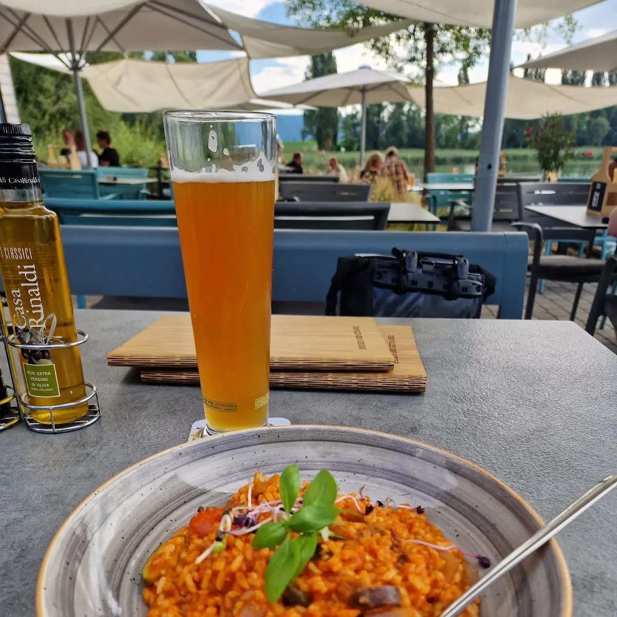 Reichenauer Risotto, Restaurant Strandbad Reichenau