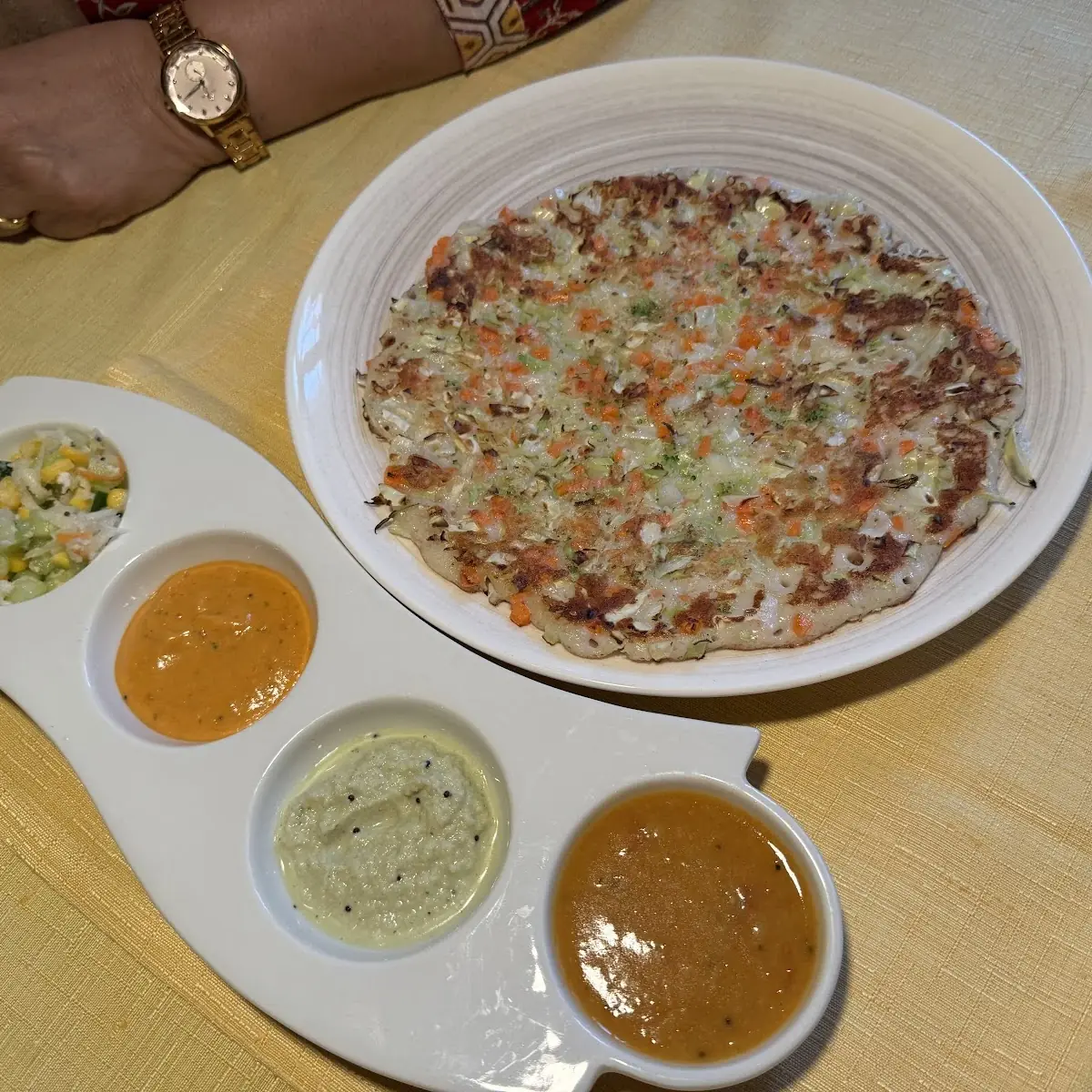 Vegetable Utthappam