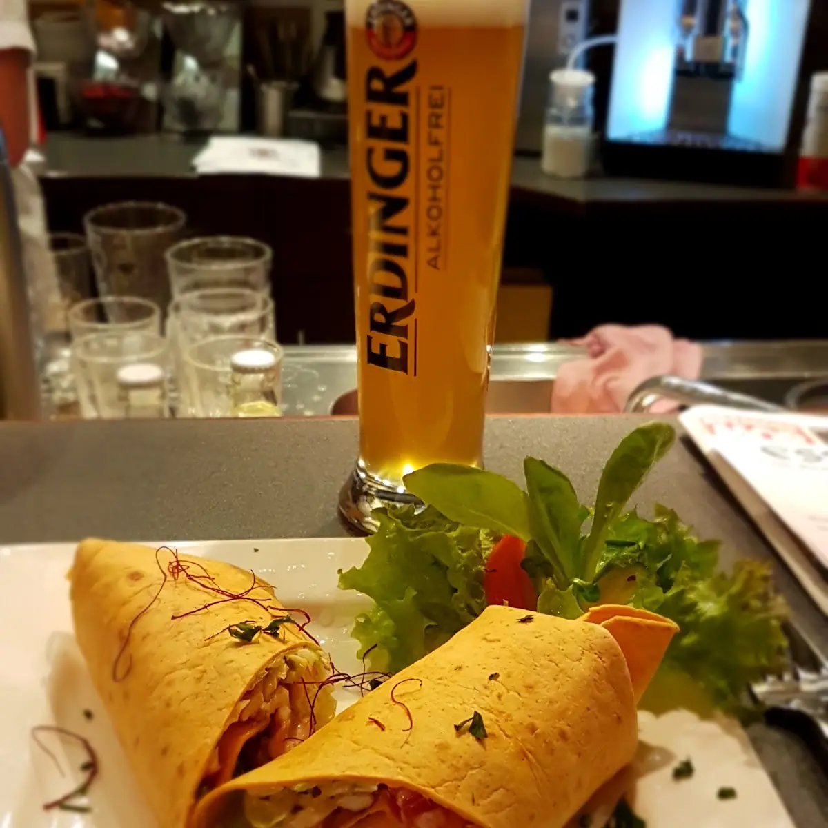 Wrap Mit Hähnchen