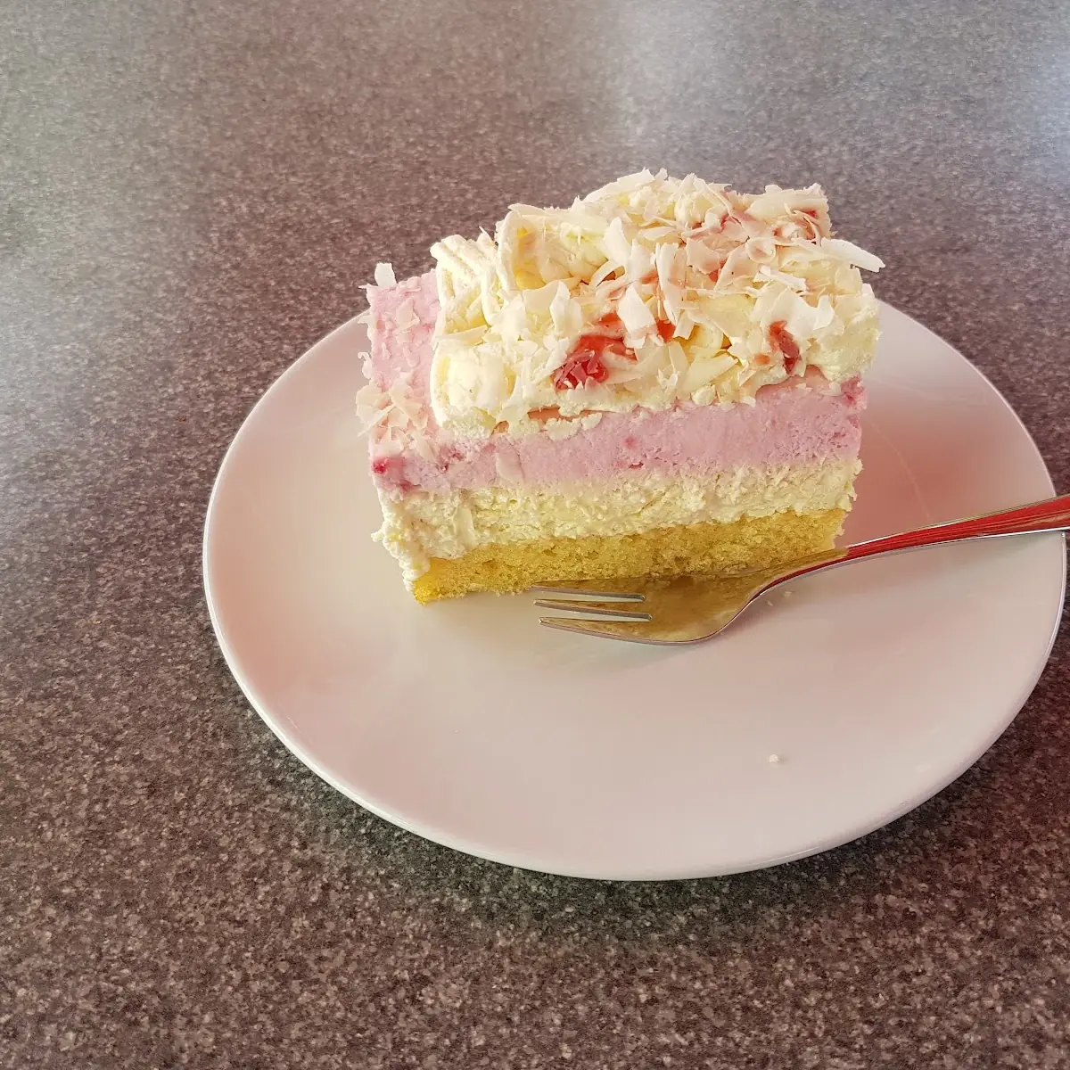 Spaghetti Eis Schnitte