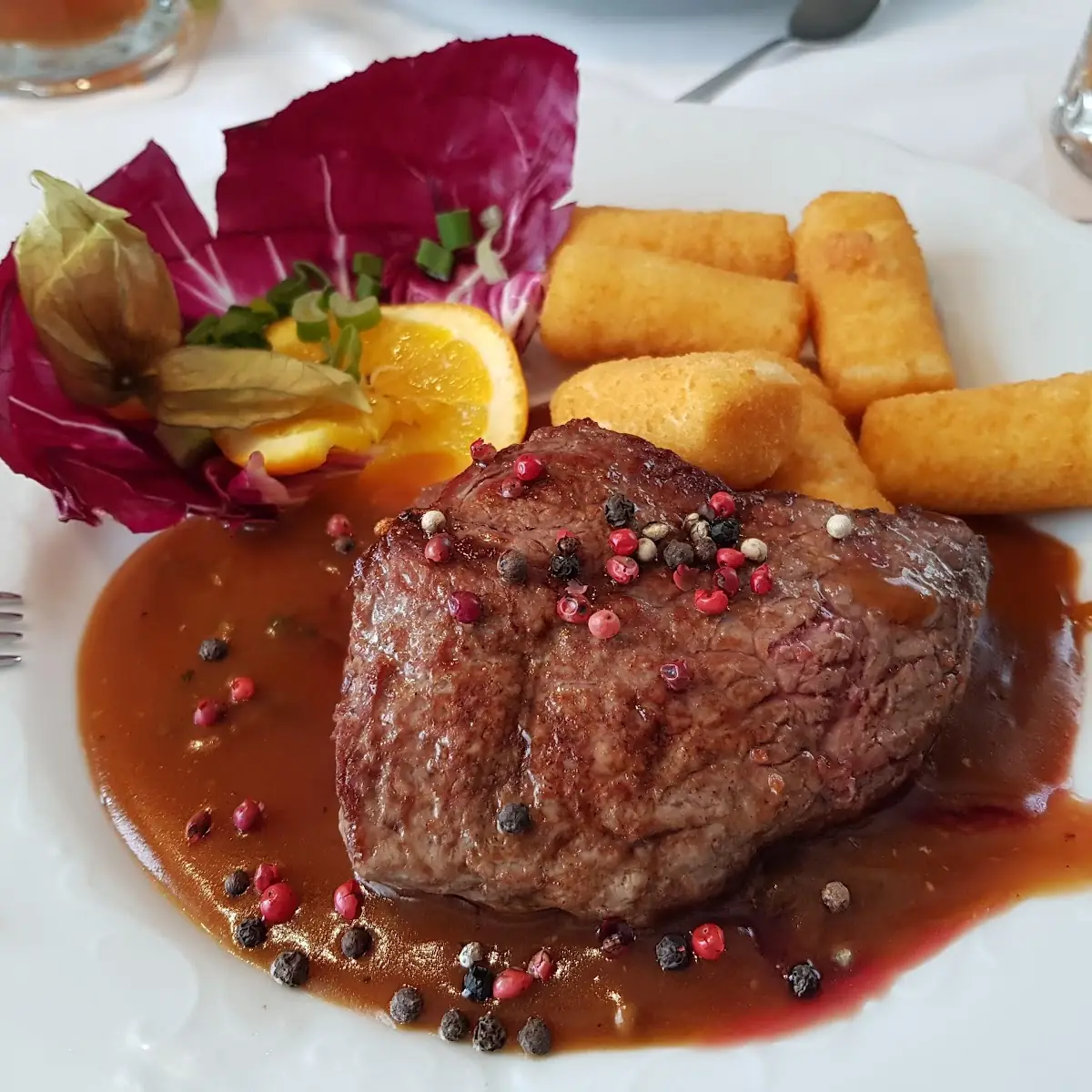 Pfefferrumpsteak