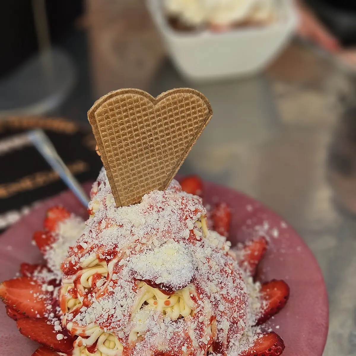 Eisspaghetti