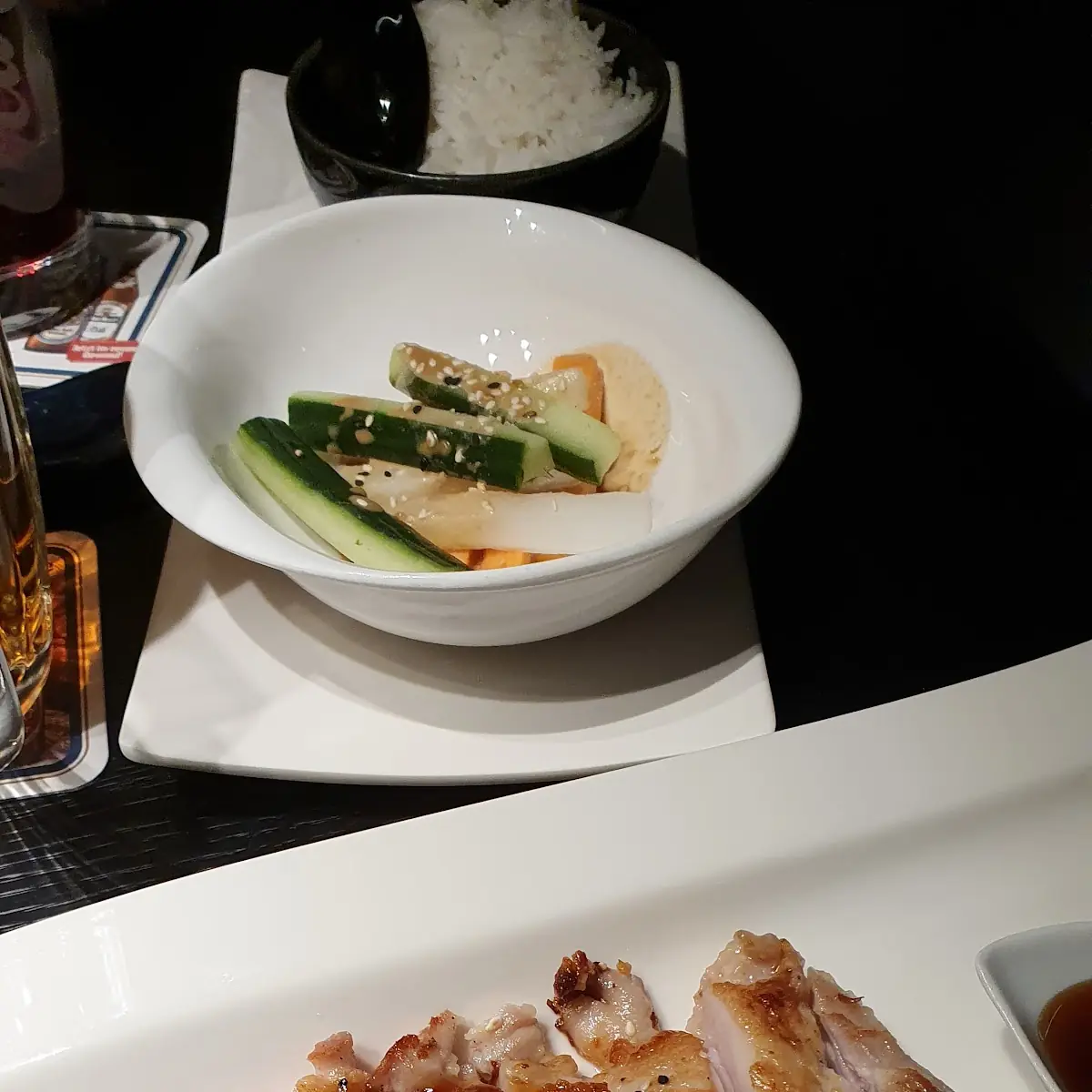 Hähnchen Mit Sesam
