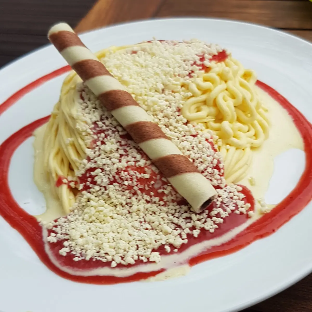 Spaghetti Eis