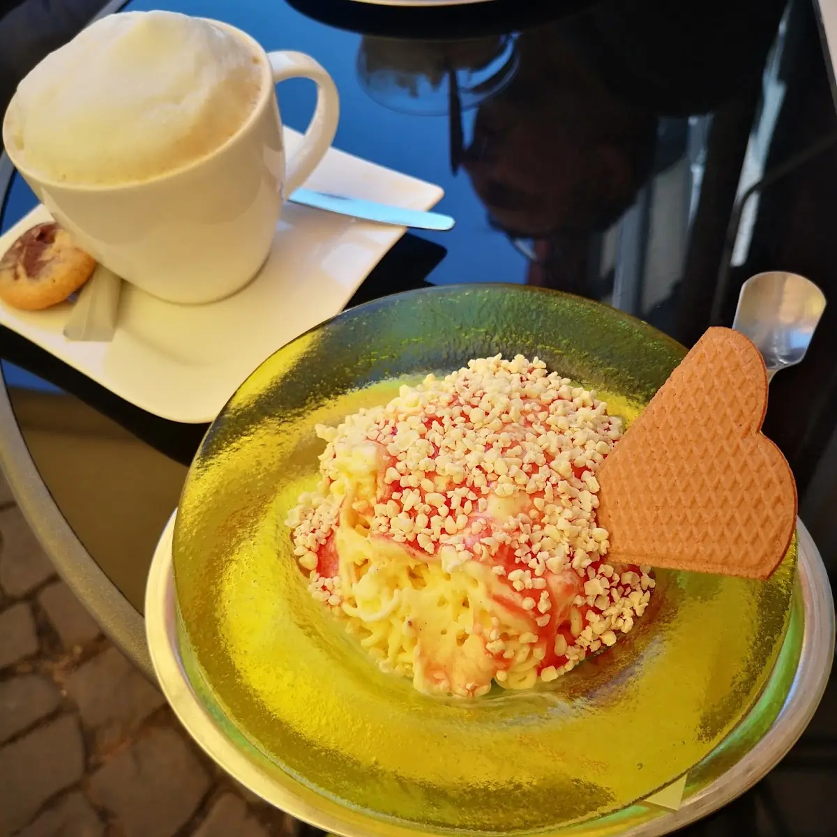 Spaghetti Eis