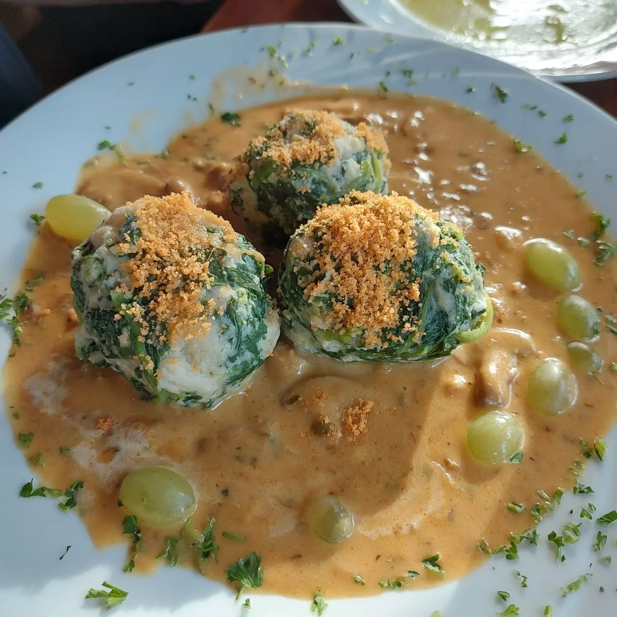 Spinatknödel