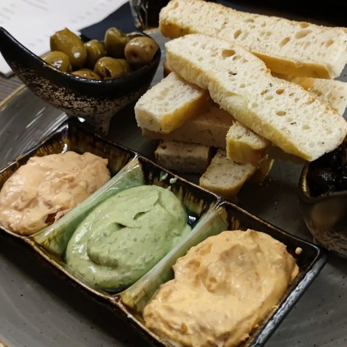 Verschiedene Dips