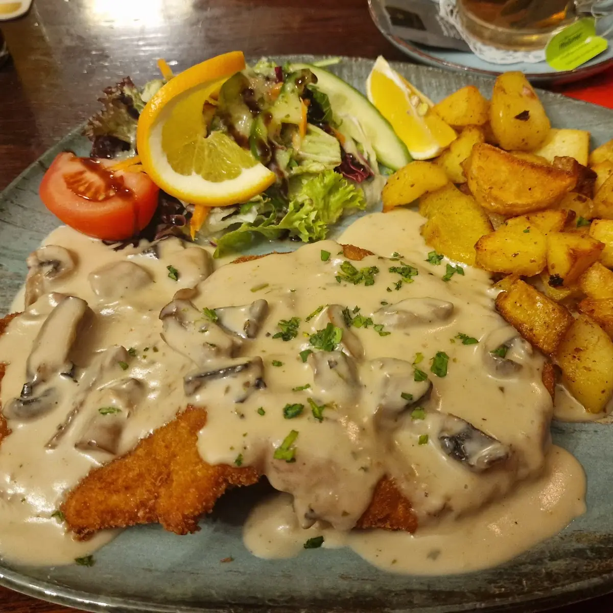 Schnitzel Rahmsauce