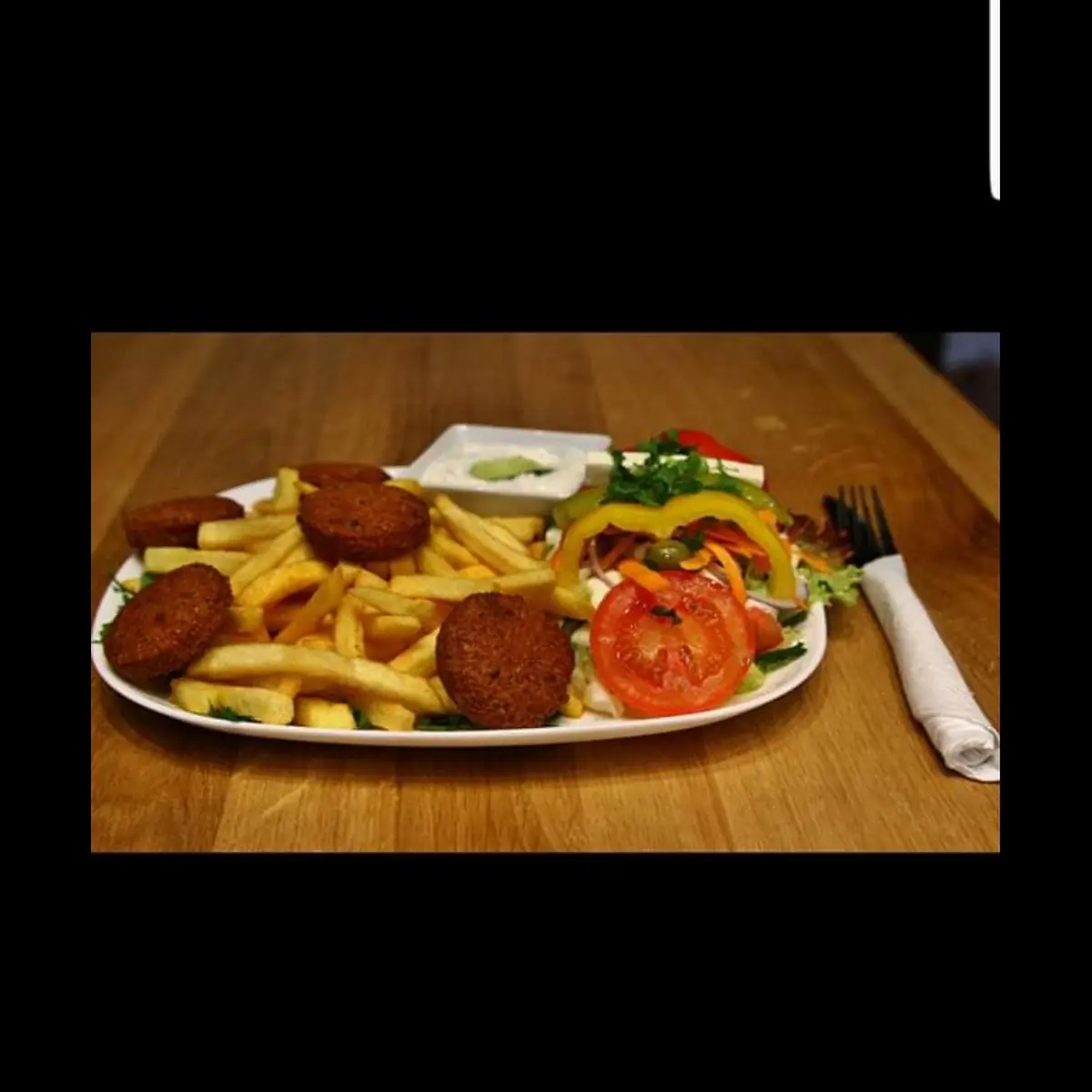 Falafel-teller