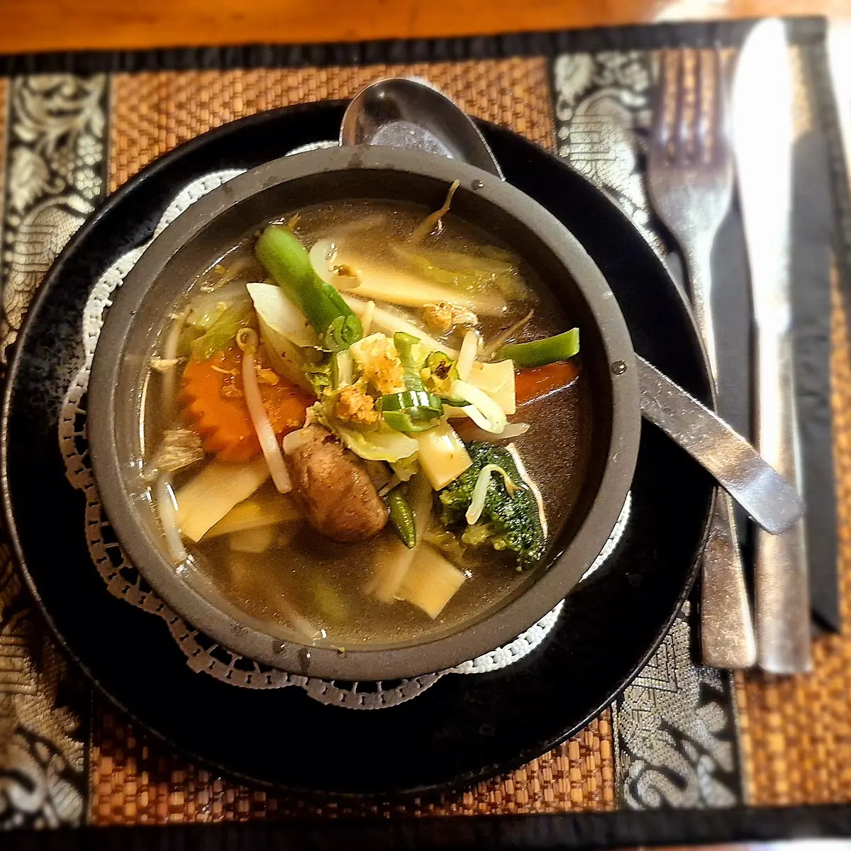 Gemüsesuppe