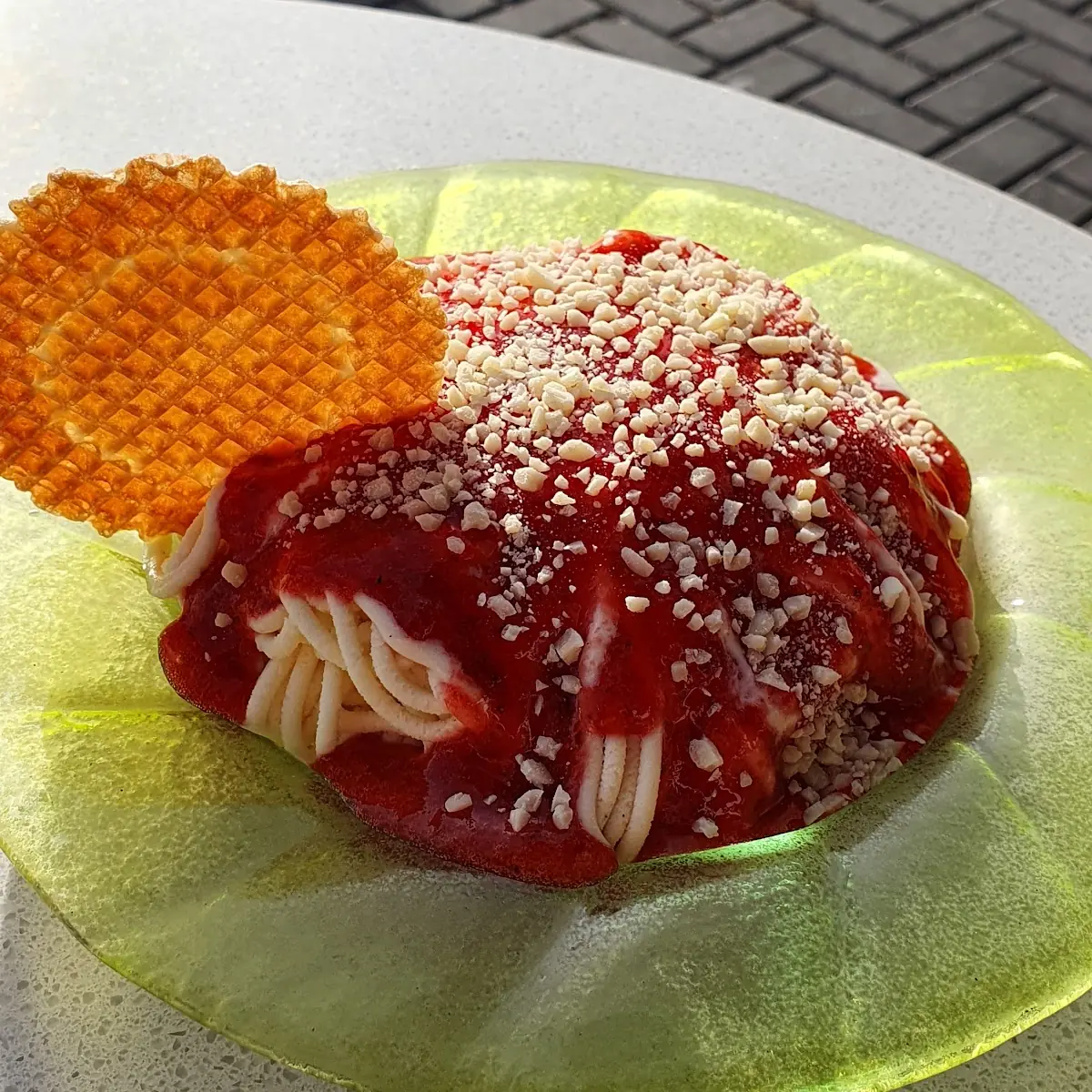 Spaghetti Eis