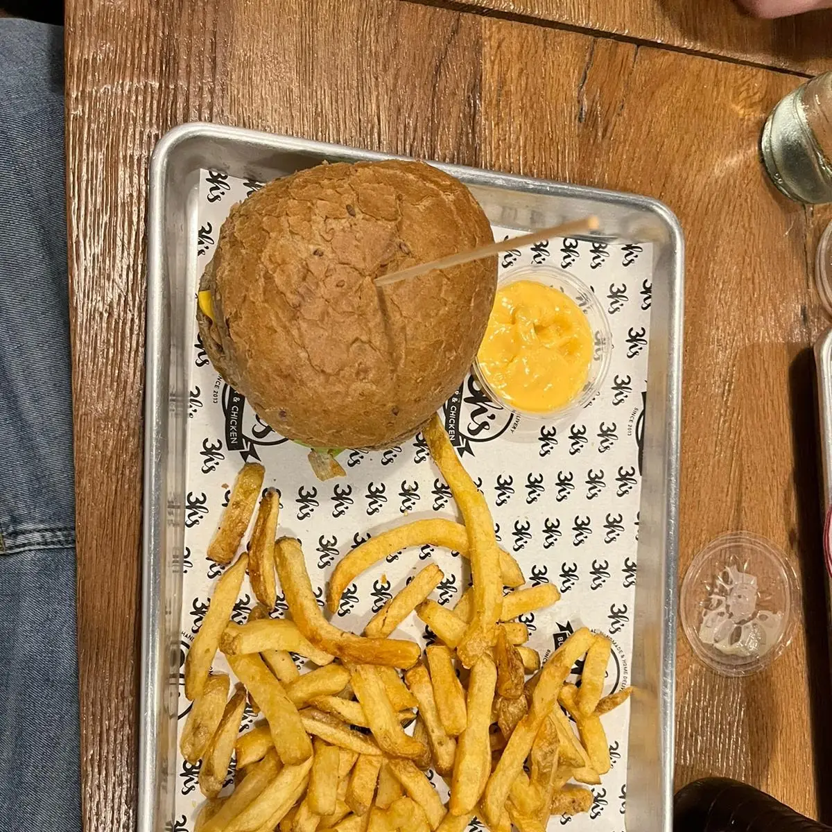 Chicken Burger Menü