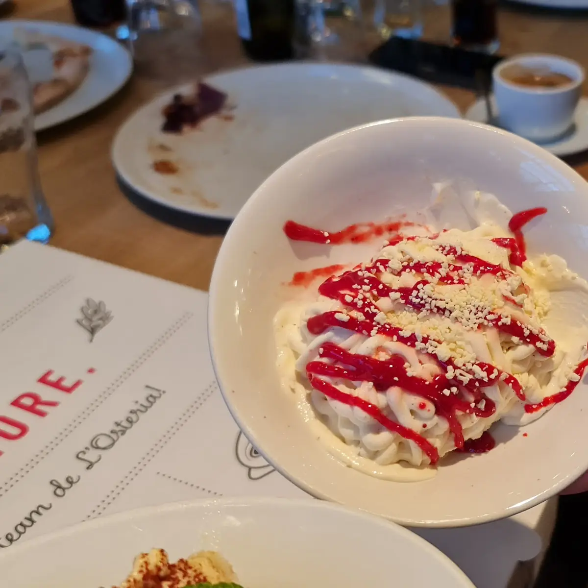 Spaghetti Eis