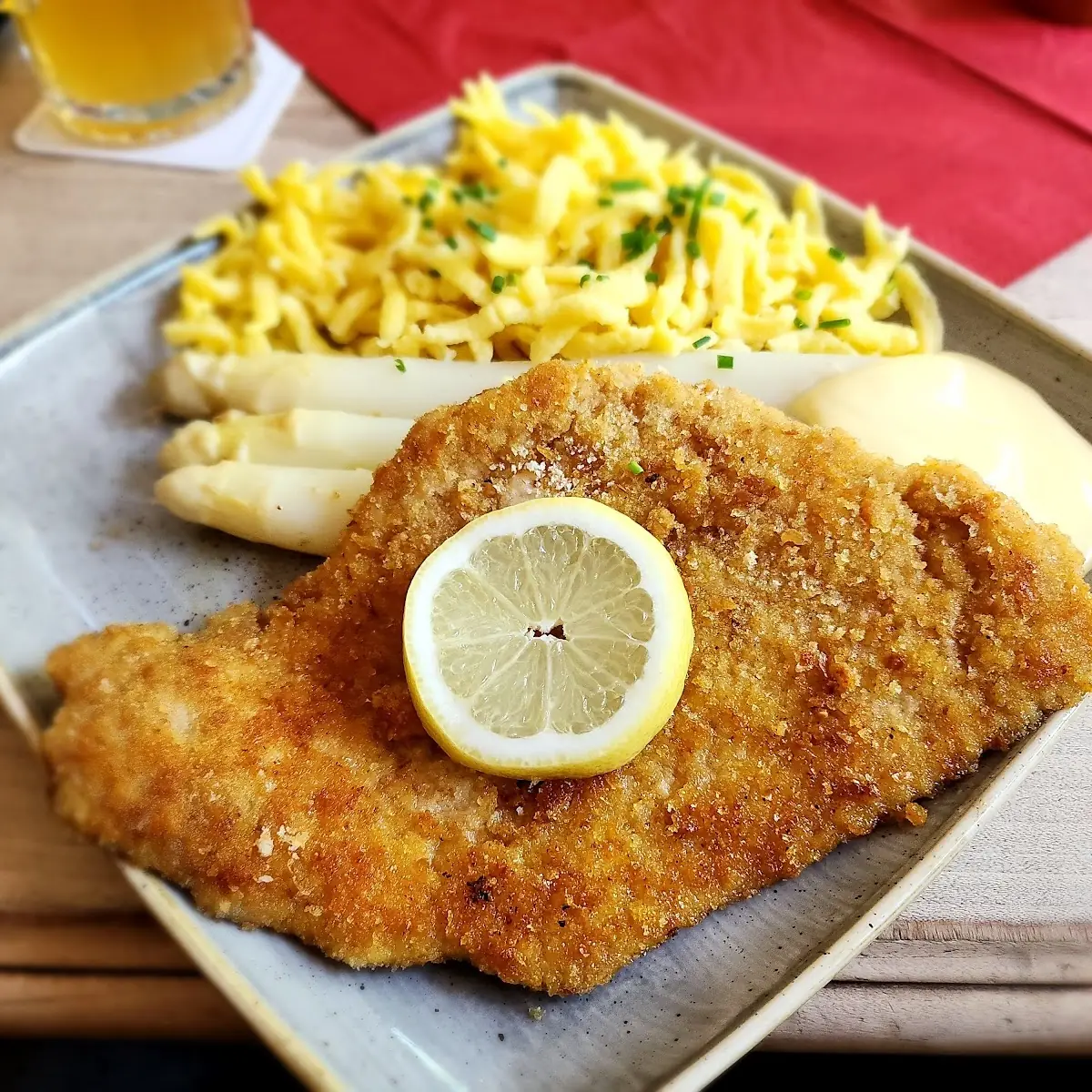 Spargelschnitzel