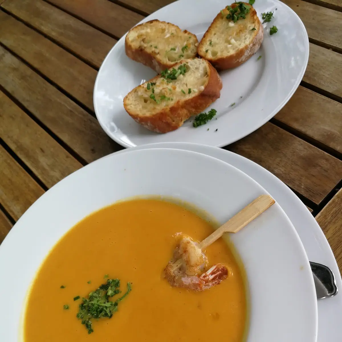 Karotten-ingwer Suppe