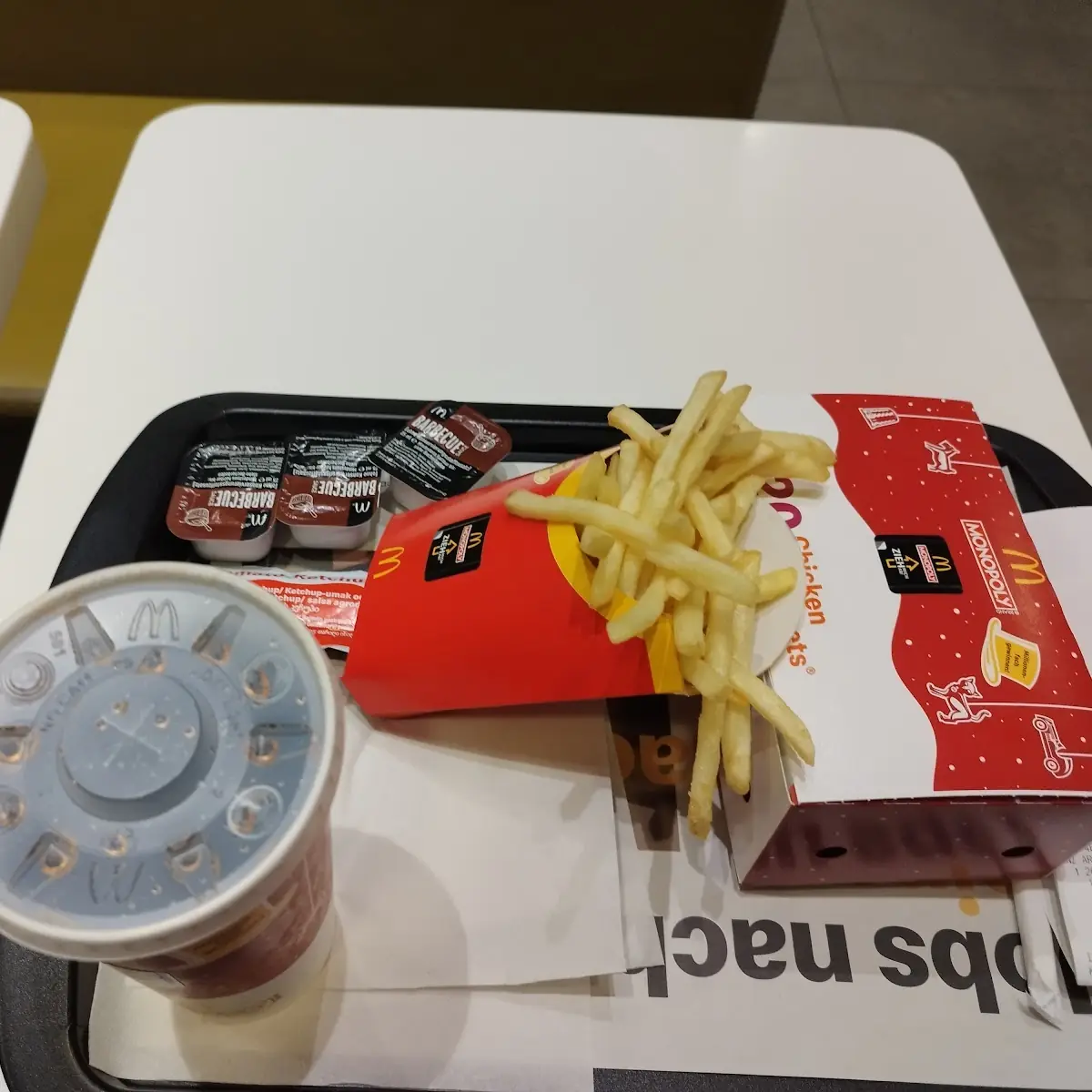 Mcrib Menü