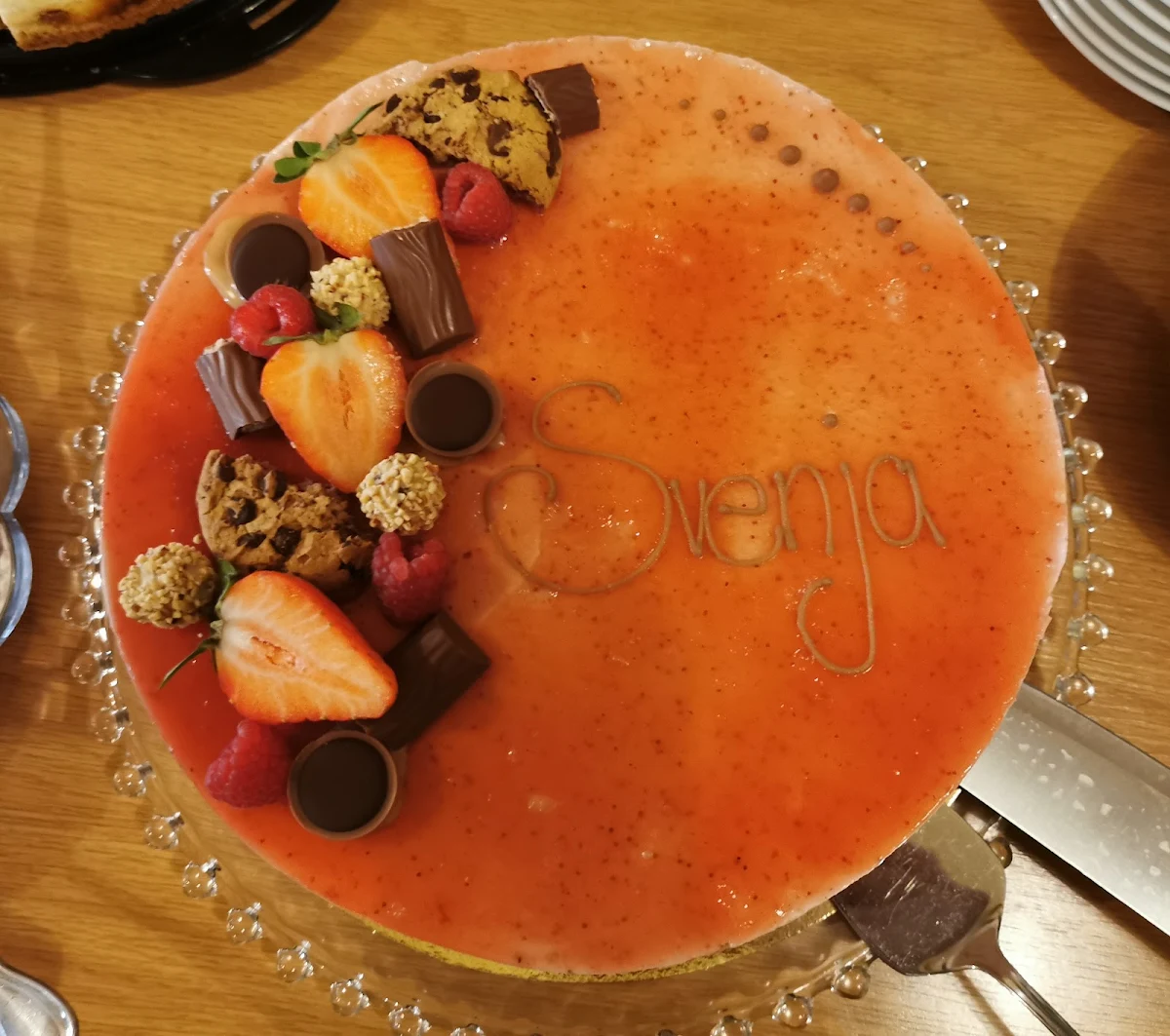 Erdbeerkuchen