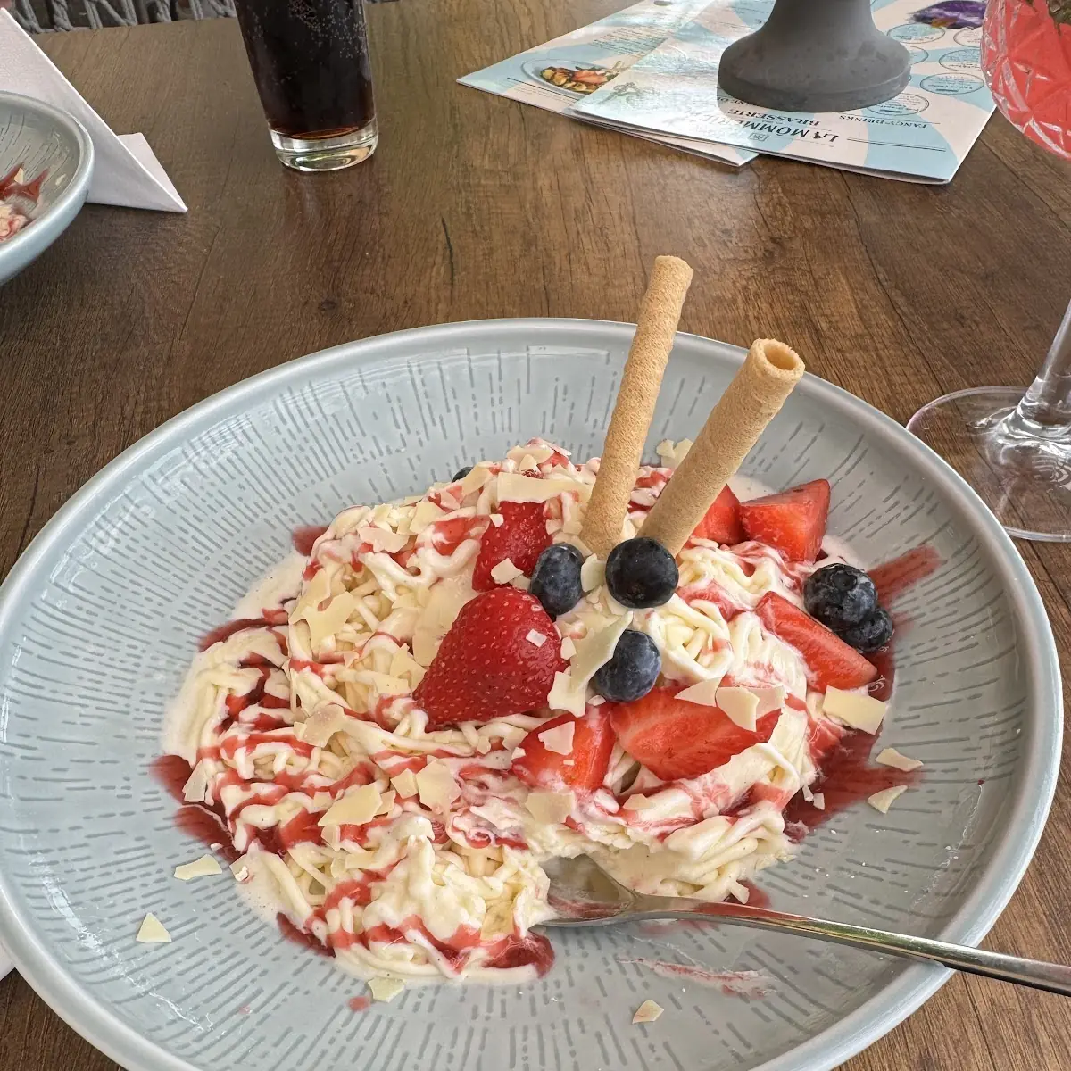 Spaghetti Eis