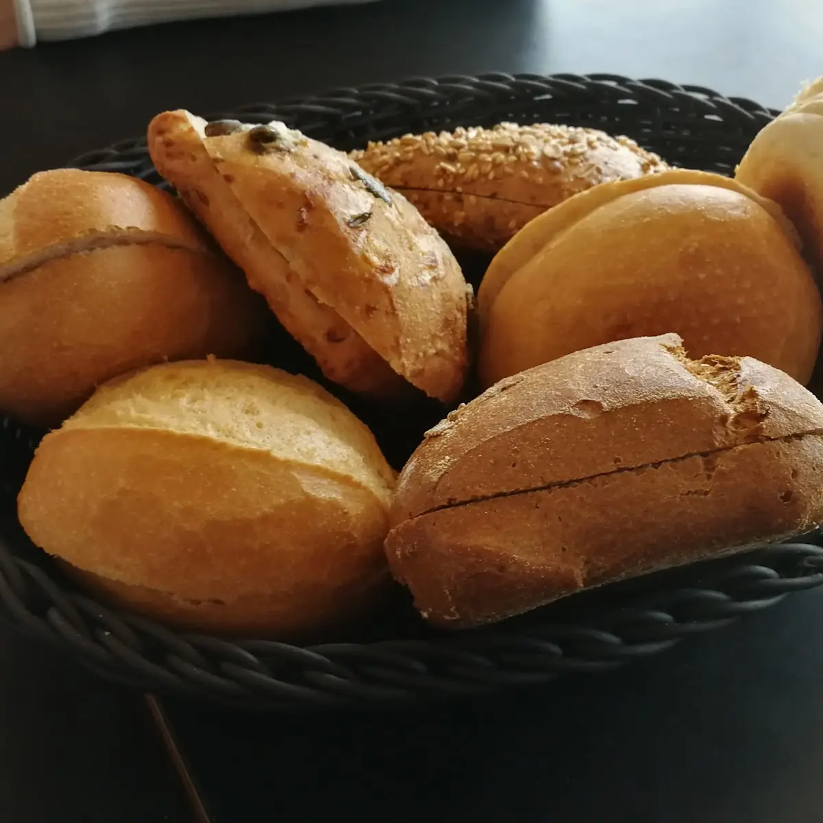 Brötchen Korb