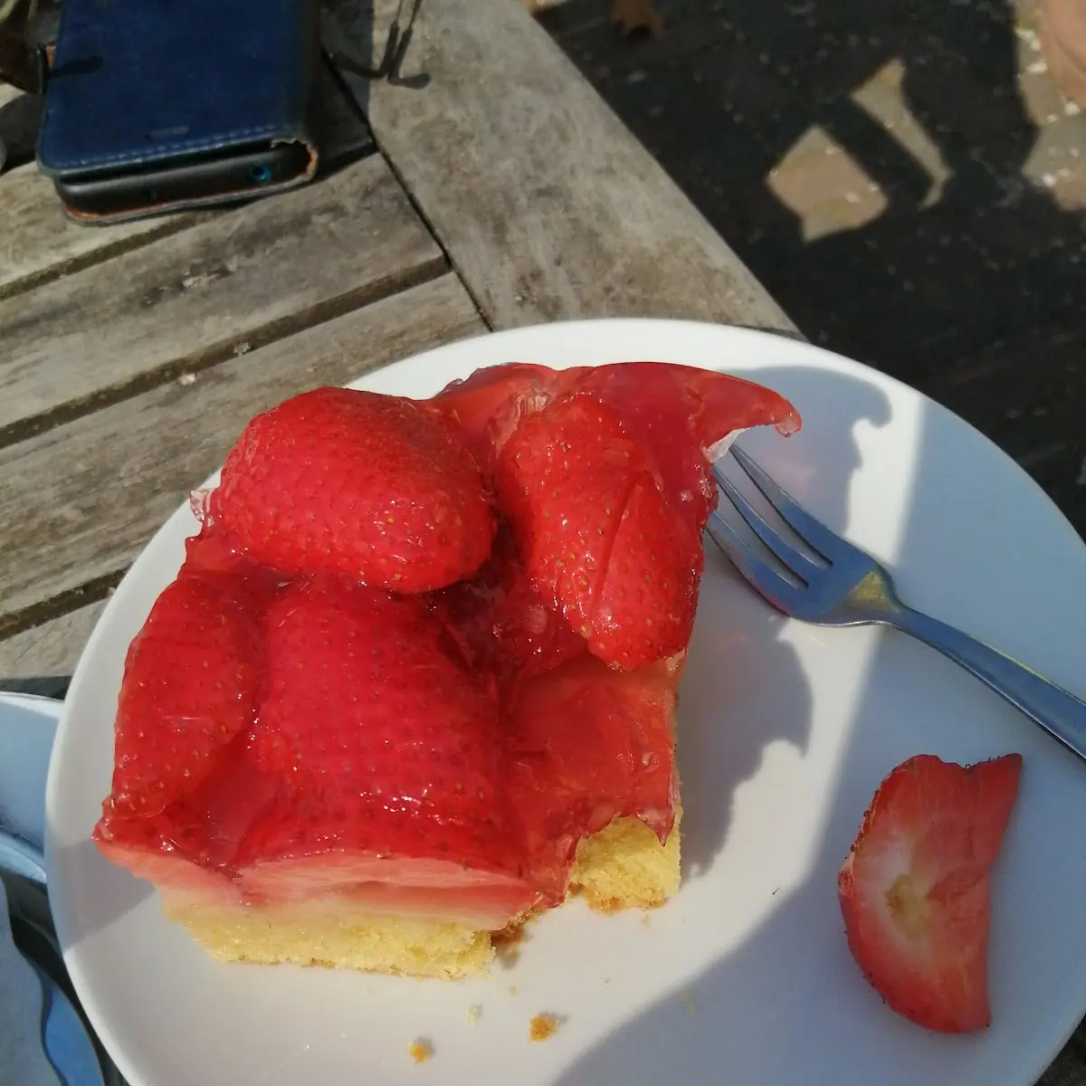 Erdbeerkuchen