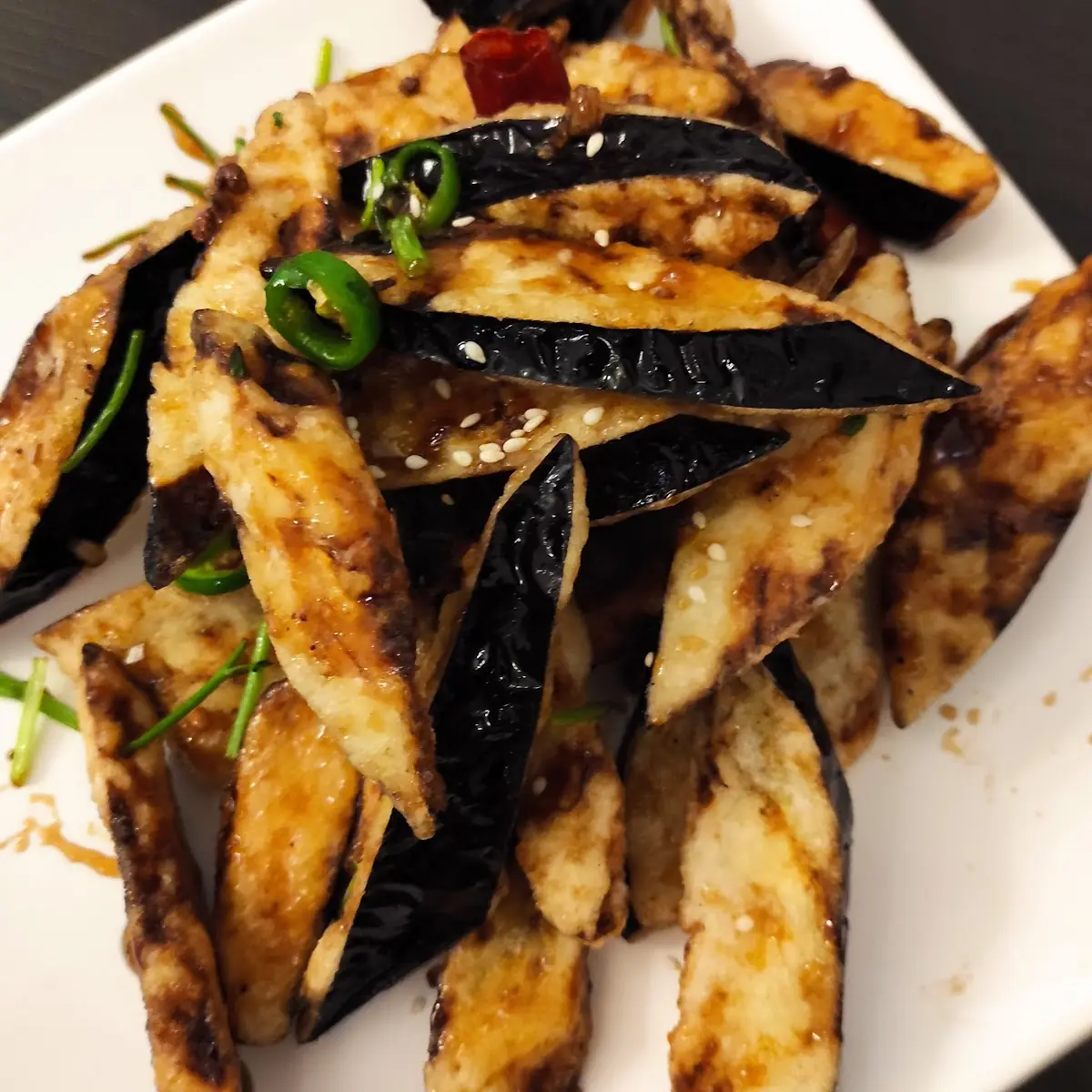 Fried Eggplant