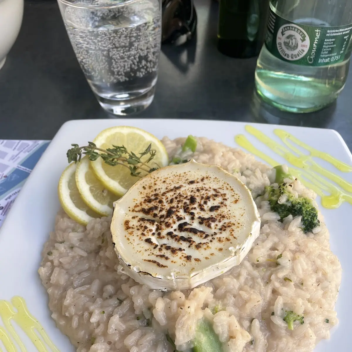 Zitronen-risotto
