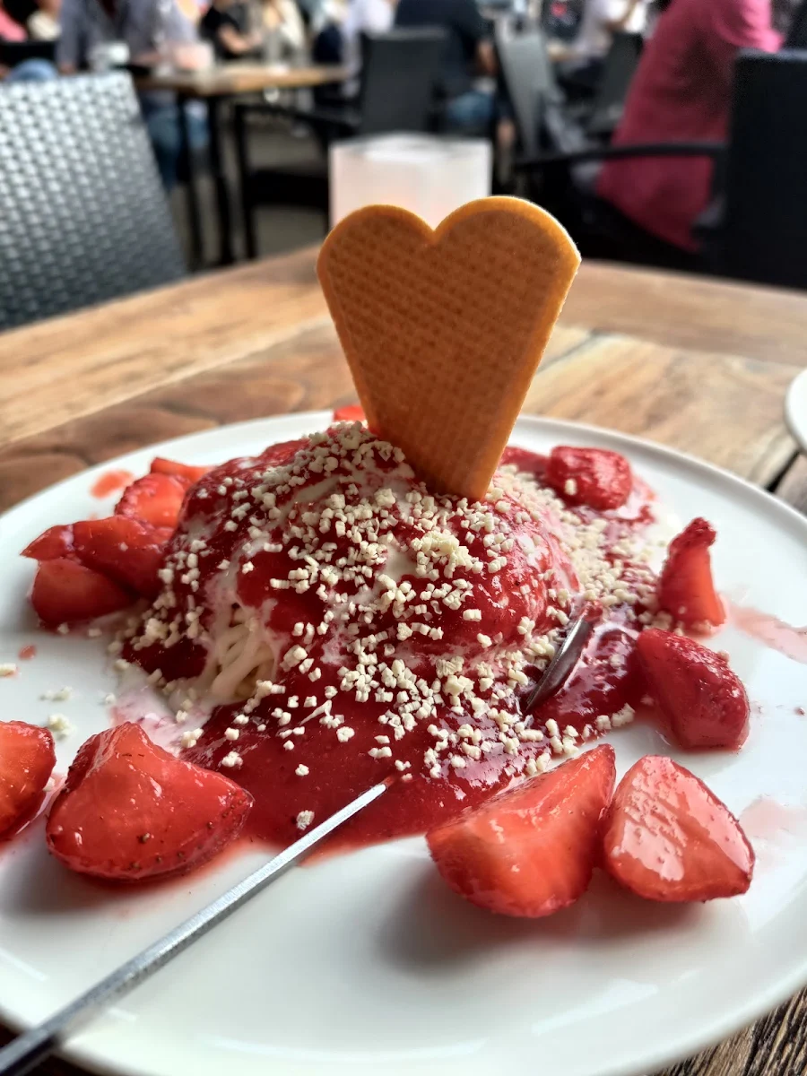 Schoko Spaghetti Eis