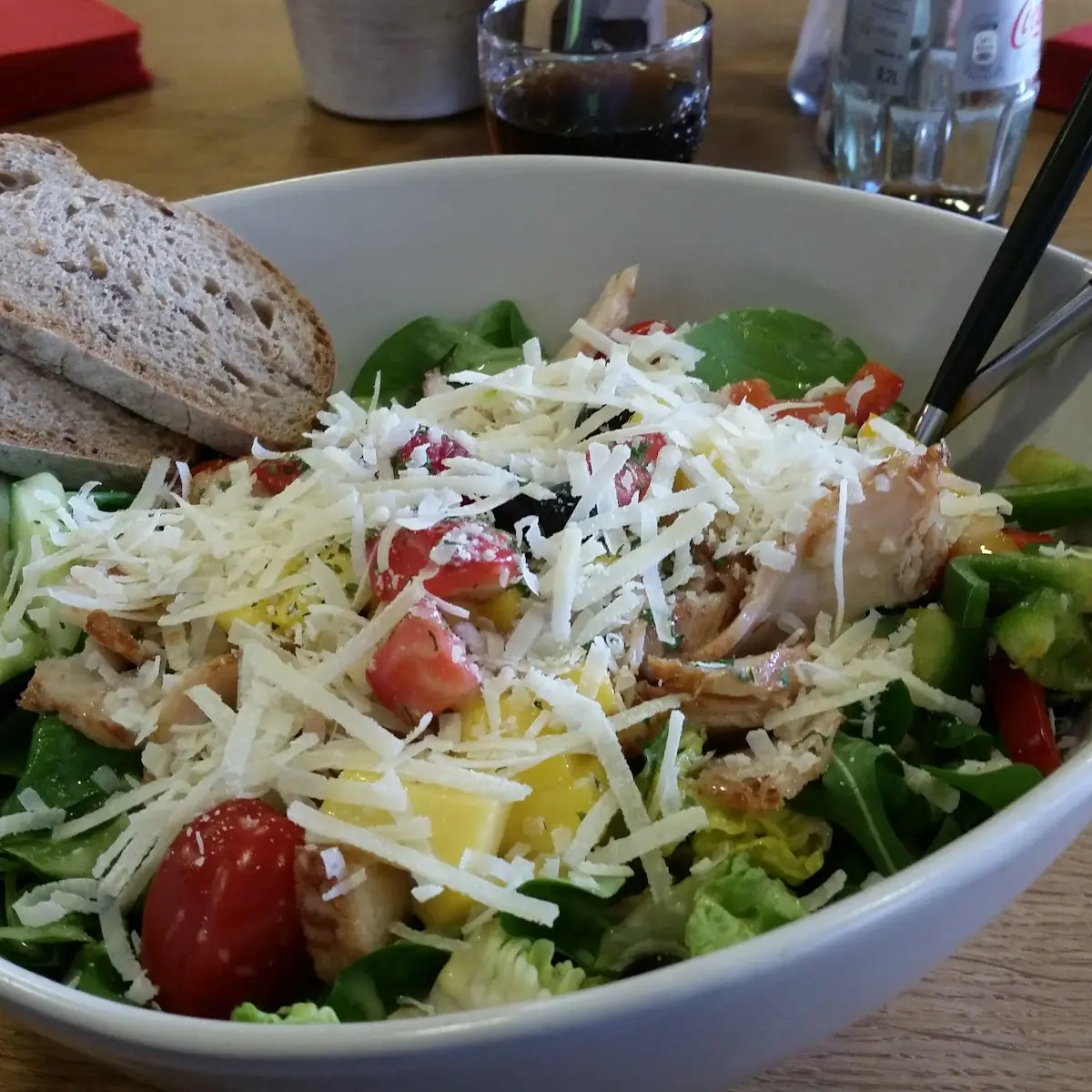 Salat Mit Hähnchenbrust