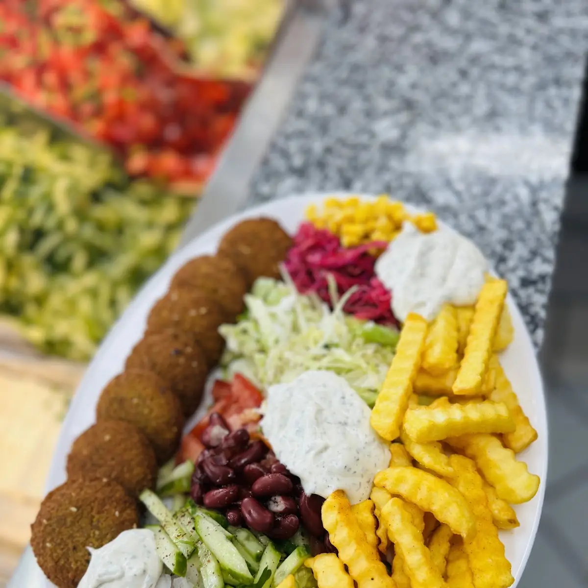 Falafel Teller