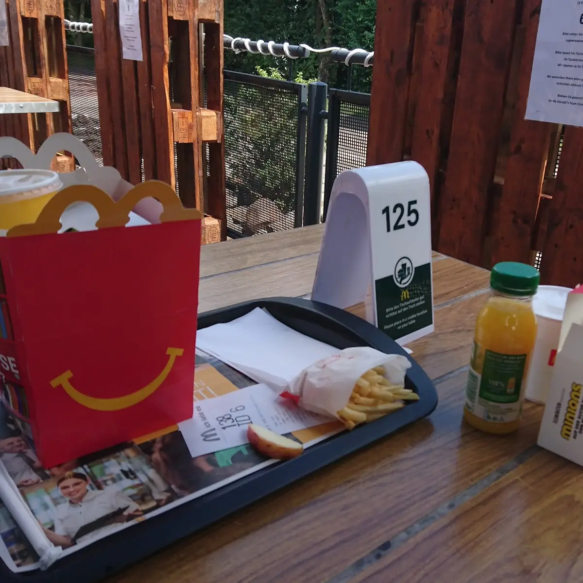 Saft, McDonald's