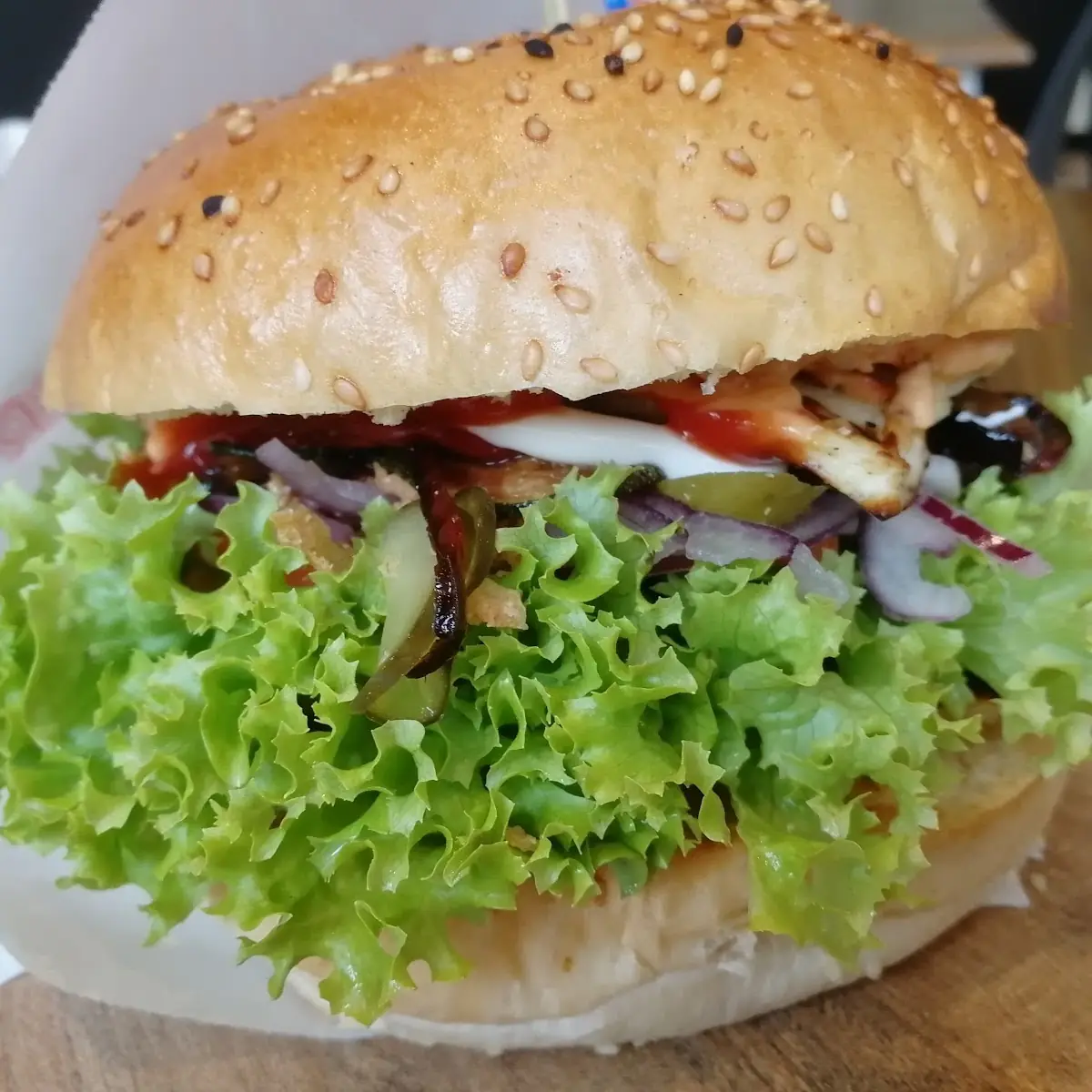 Halloumi Burger